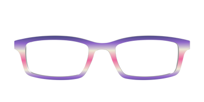 The Petunia Haze Gradient - Front Top Thumbnail - Pair Eyewear