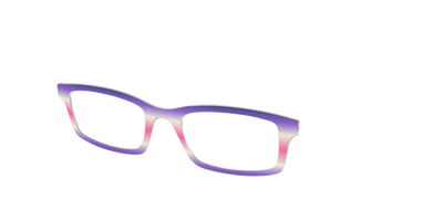 The Petunia Haze Gradient - Angle Top Thumbnail - Pair Eyewear