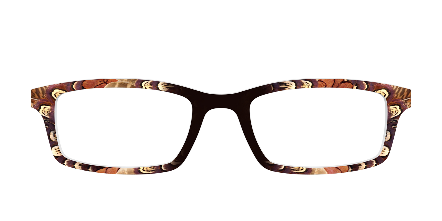 The Pheasant Feathers - Front Top Image - Pair Eyewear