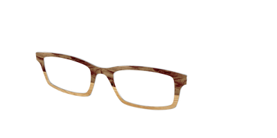 The Pirate Plank Wood Split - Angle Top Thumbnail - Pair Eyewear