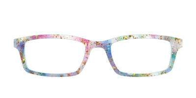 The Pixie Bokeh with Gold Flakes - Front Top Thumbnail - Pair Eyewear