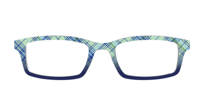 The Poetic Plaid - Front Top Thumbnail - Pair Eyewear