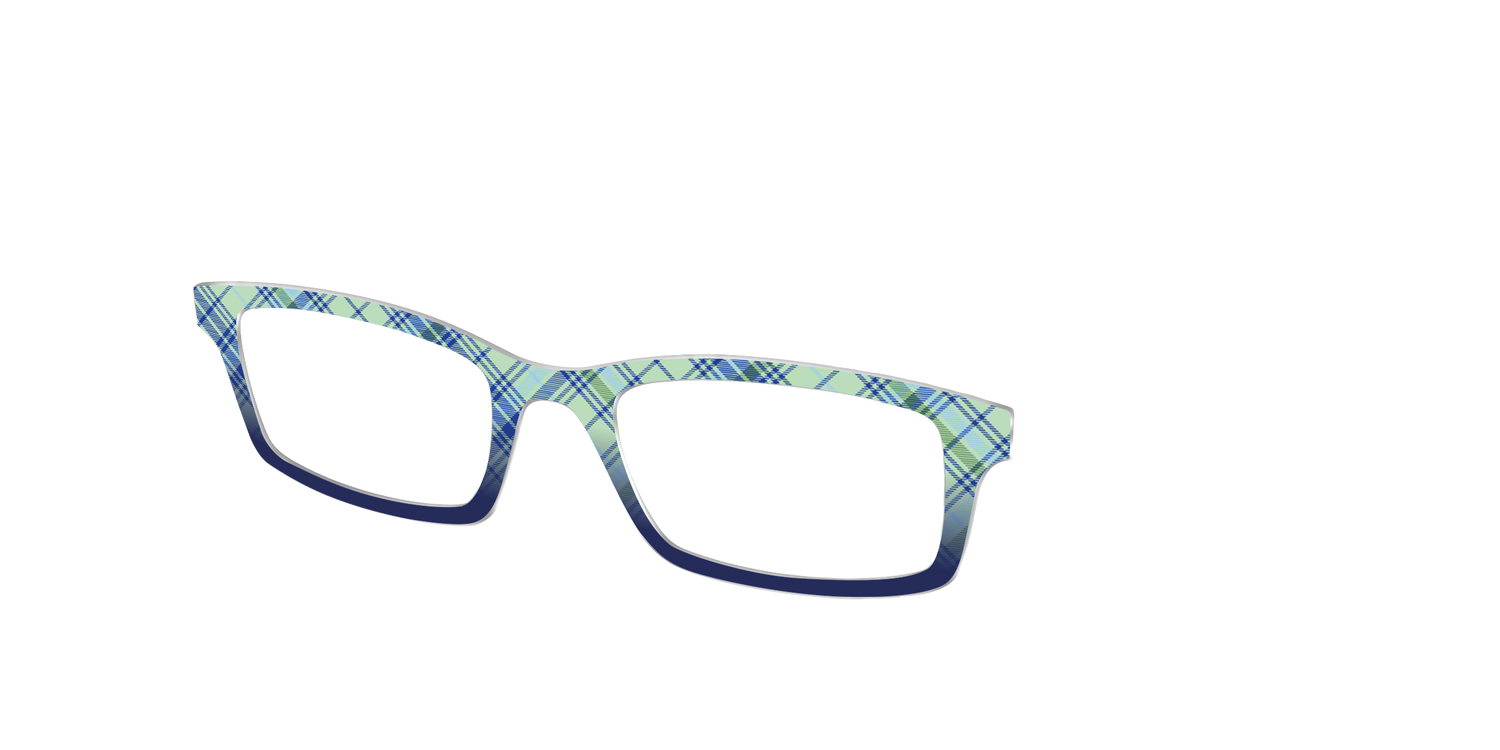 The Poetic Plaid - Angle Top Image - Pair Eyewear