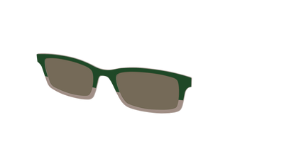 The Polarized Cedar & Sap Crystal Split Sun Top - Angle Top Thumbnail - Pair Eyewear