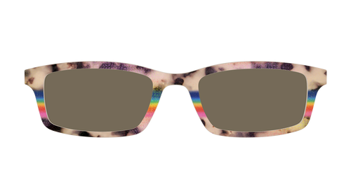 The Polarized Prism Split Tortoise Sun Top - Pair Eyewear