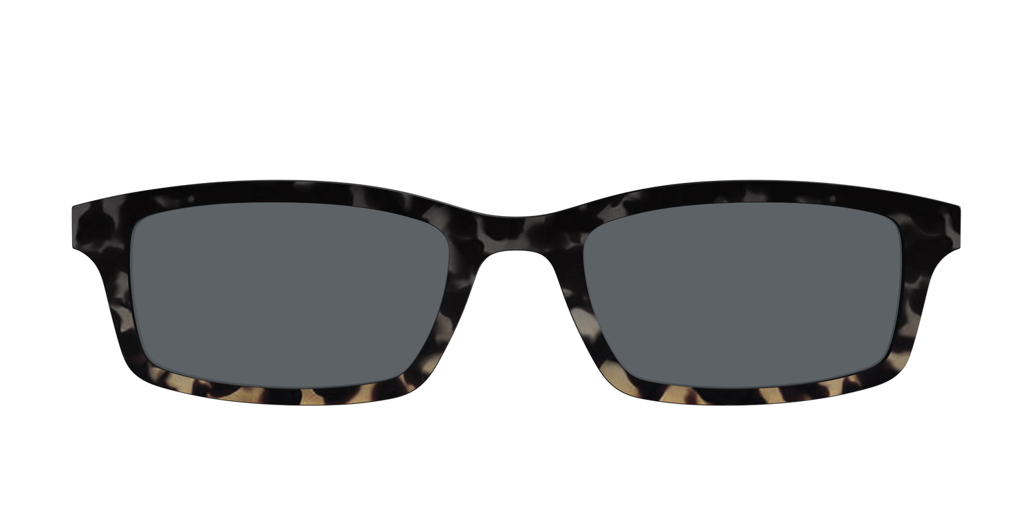The Polarized Shadow Tortoise Sun Top - Front Top Image - Pair Eyewear