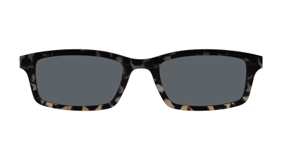 The Polarized Shadow Tortoise Sun Top - Front Top Thumbnail - Pair Eyewear