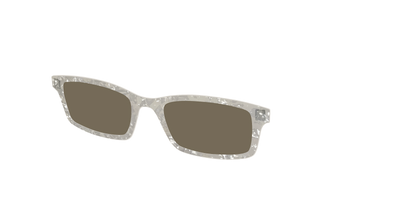 The Polarized White Quartz Pearl Sun Top - Angle Top Thumbnail - Pair Eyewear