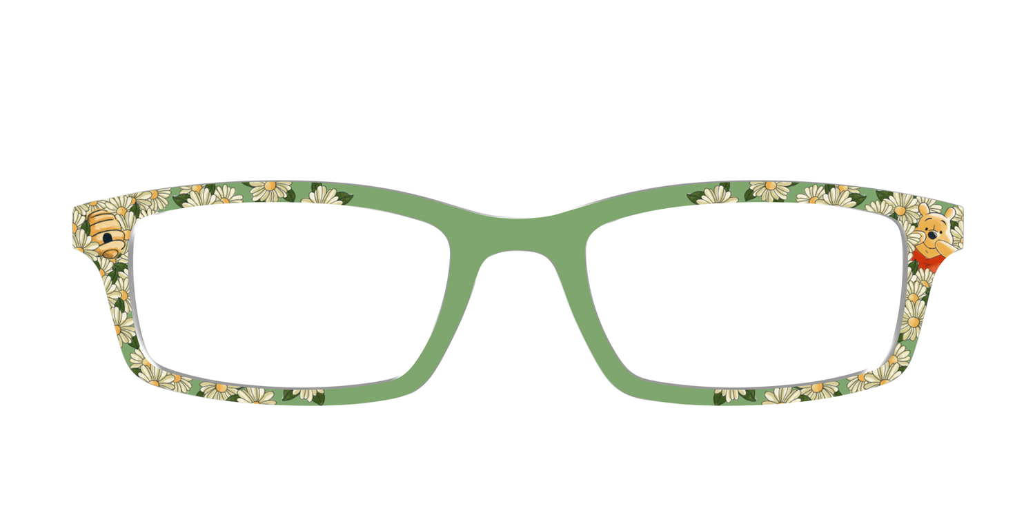 Pooh Bear's Daisies - Front Top Image - Pair Eyewear
