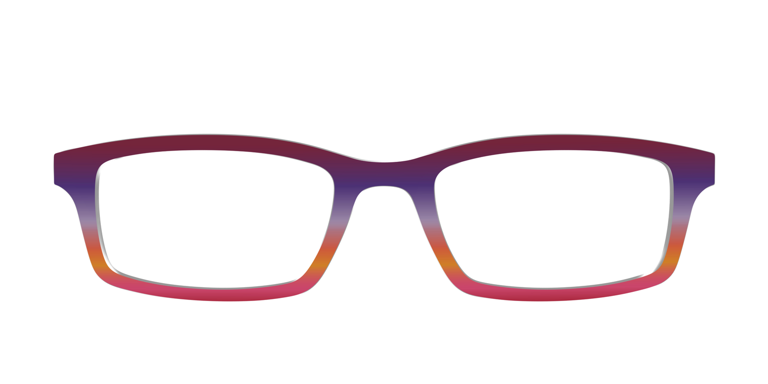 The Primary Gradient - Front Top Image - Pair Eyewear