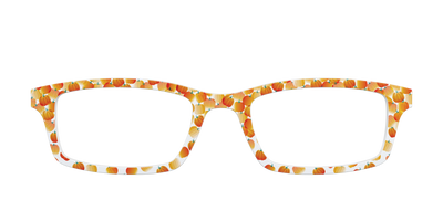 The Pumpkin Confetti - Front Top Thumbnail - Pair Eyewear