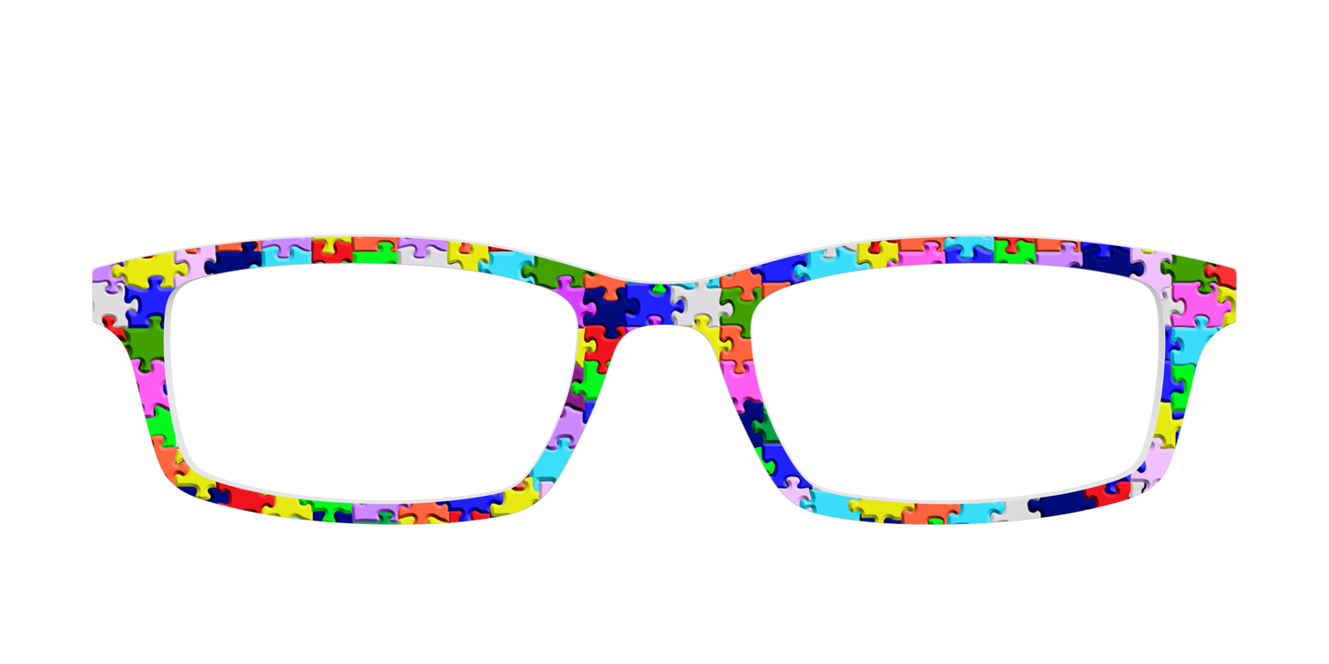 The Puzzling Puzzle - Front Top Image - Pair Eyewear