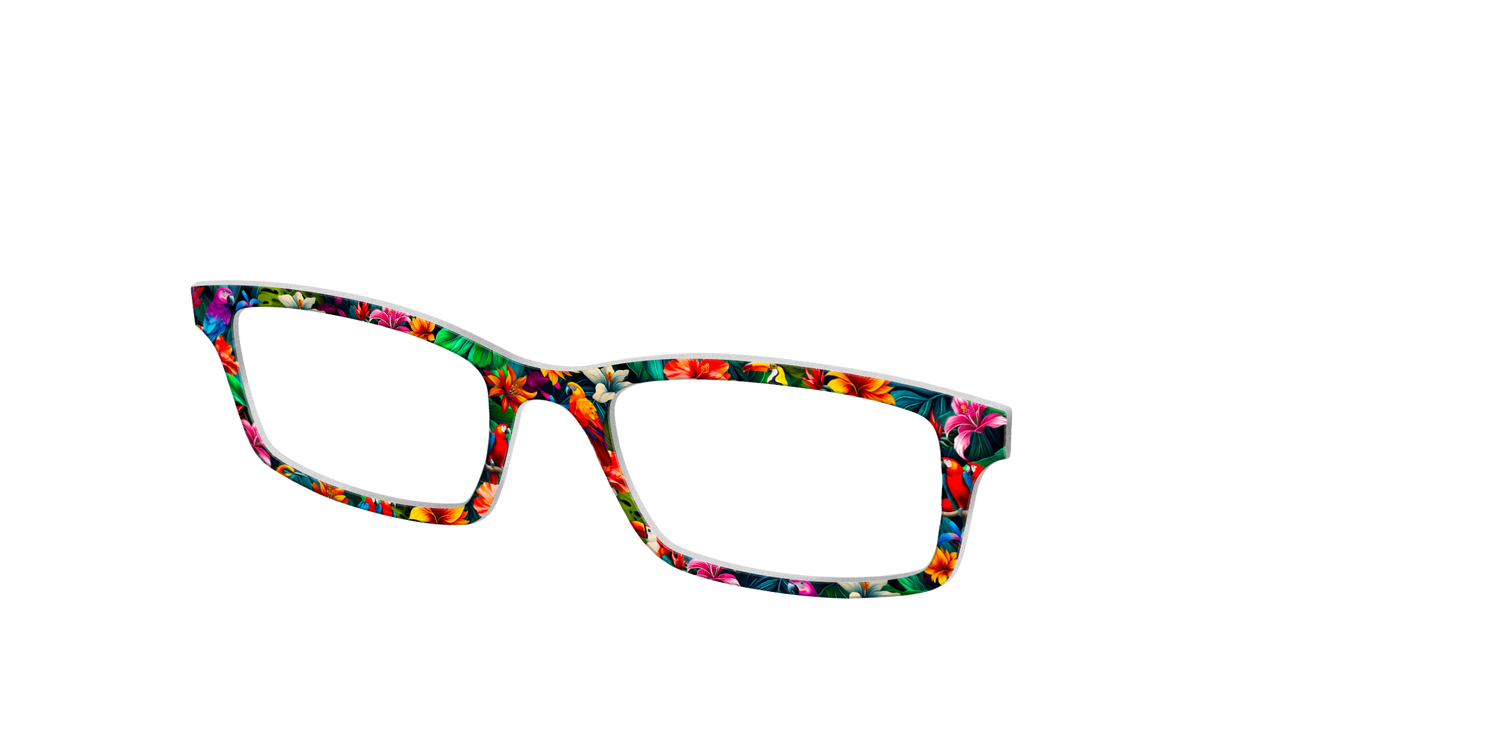 The Radiant Tropics - Angle Top Image - Pair Eyewear