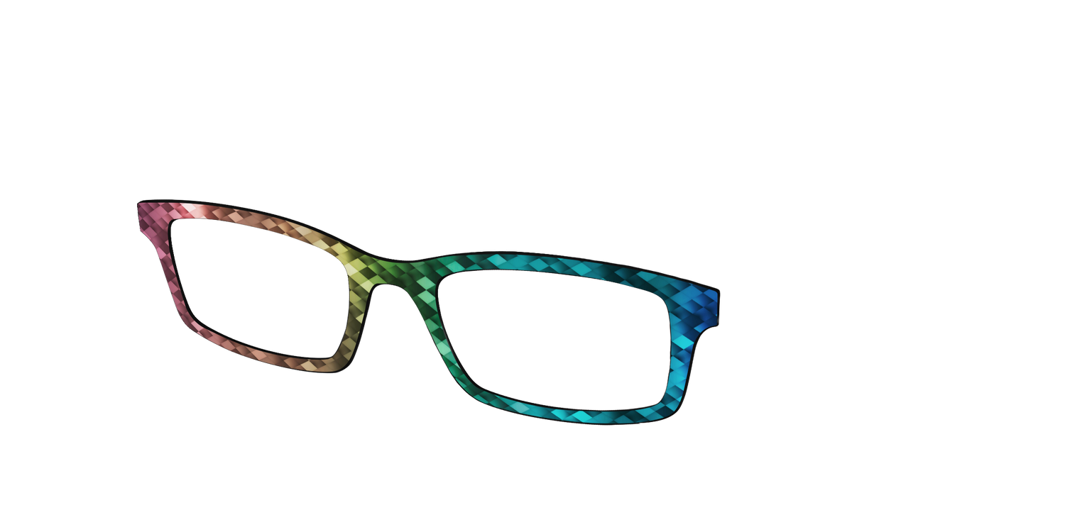 The Rainbow Prism - Angle Top Image - Pair Eyewear