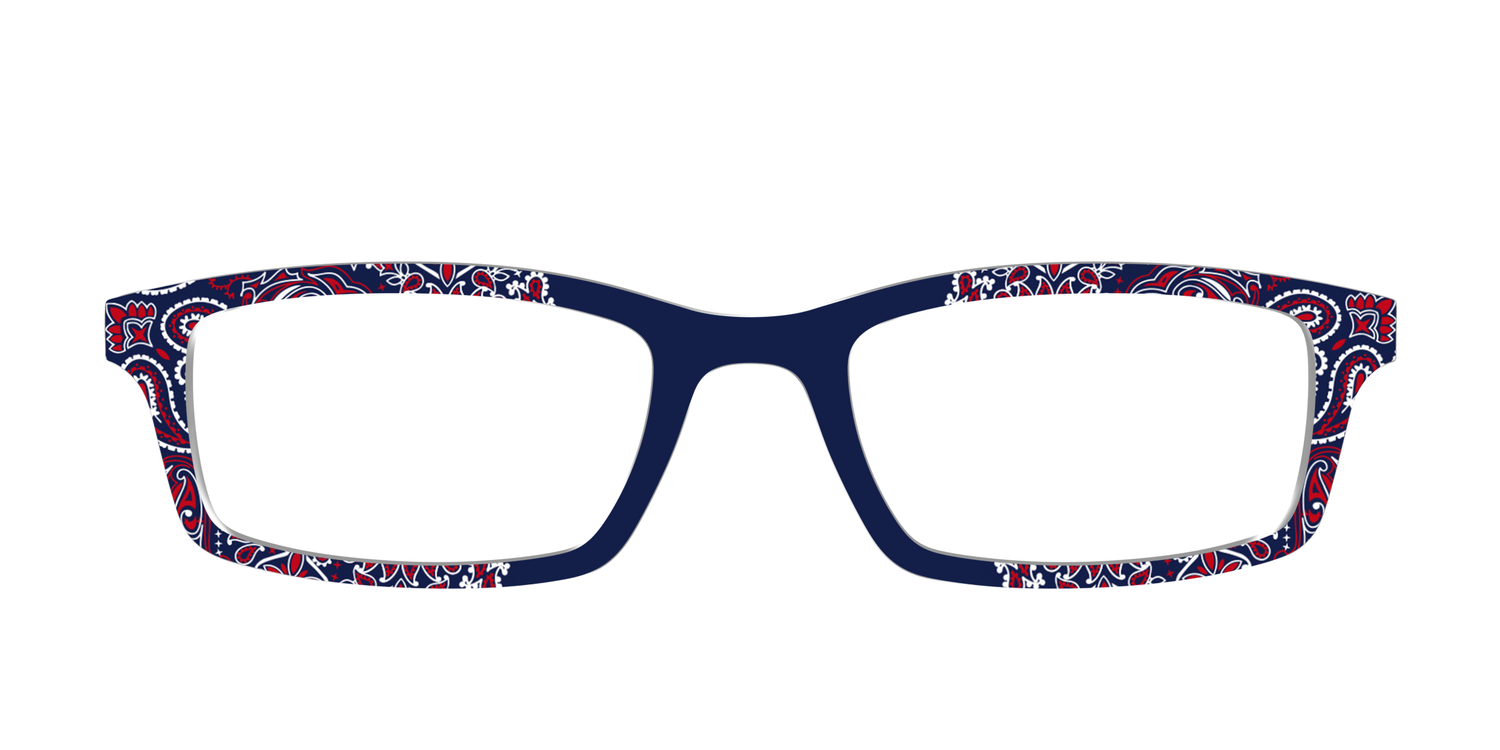 The Red White & Blue Bandana - Front Top Image - Pair Eyewear
