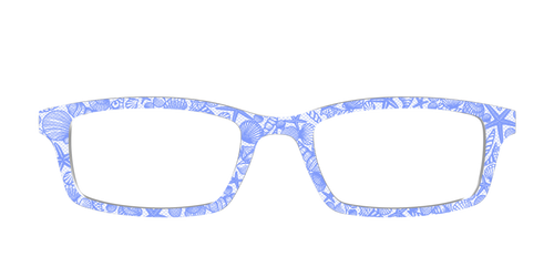 The Reef Blue Shell Lace - Pair Eyewear