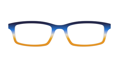 The Royal Blue to Gold Gradient - Front Top Thumbnail - Pair Eyewear