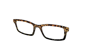 The Rustic Gold Leaf Tortoise - Angle Top Thumbnail - Pair Eyewear