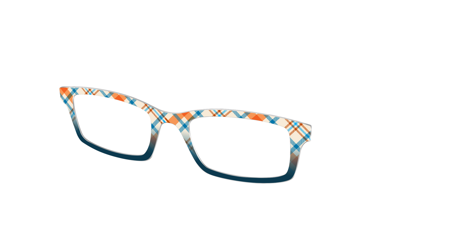 The Sailing Plaid - Angle Top Image - Pair Eyewear