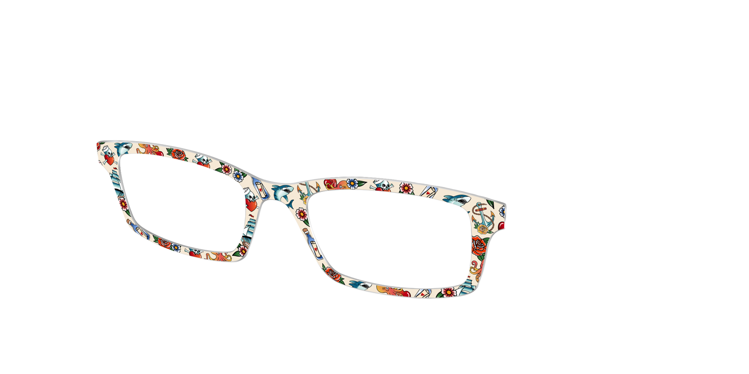 The Sailor Jerry Tattoo - Angle Top Image - Pair Eyewear