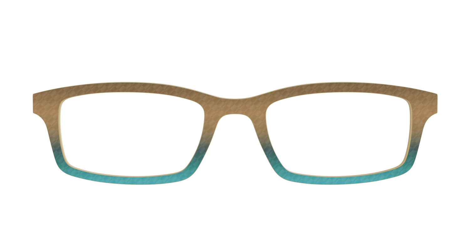 The Sand to Sea Gradient Check - Front Top Image - Pair Eyewear