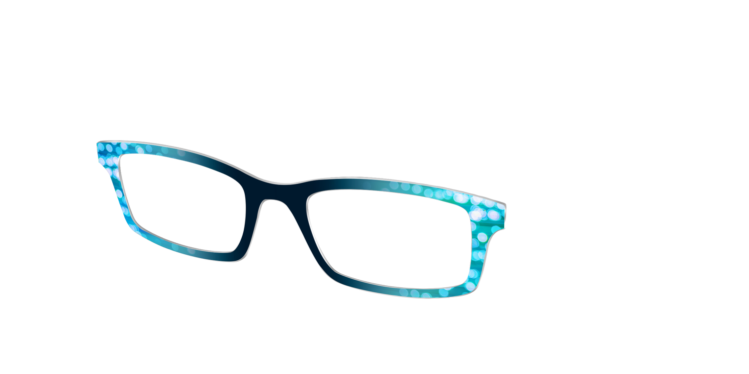 The Sea Foam Bokeh - Angle Top Image - Pair Eyewear