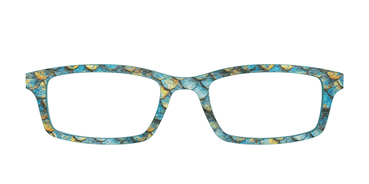 The Sea Monster Scales - Front Top Image - Pair Eyewear