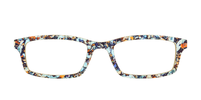 The Seashell Tortoise with Holographic Glitter - Front Top Thumbnail - Pair Eyewear