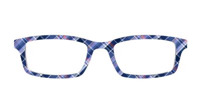 The Serene Plaid - Front Top Thumbnail - Pair Eyewear