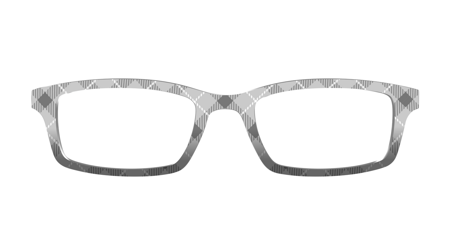 The Slate Plaid - Front Top Image - Pair Eyewear