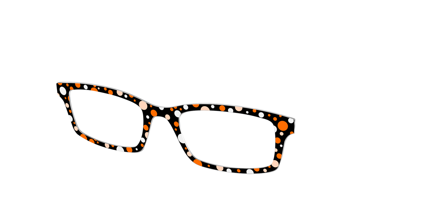 The Spooky Spots - Angle Top Image - Pair Eyewear