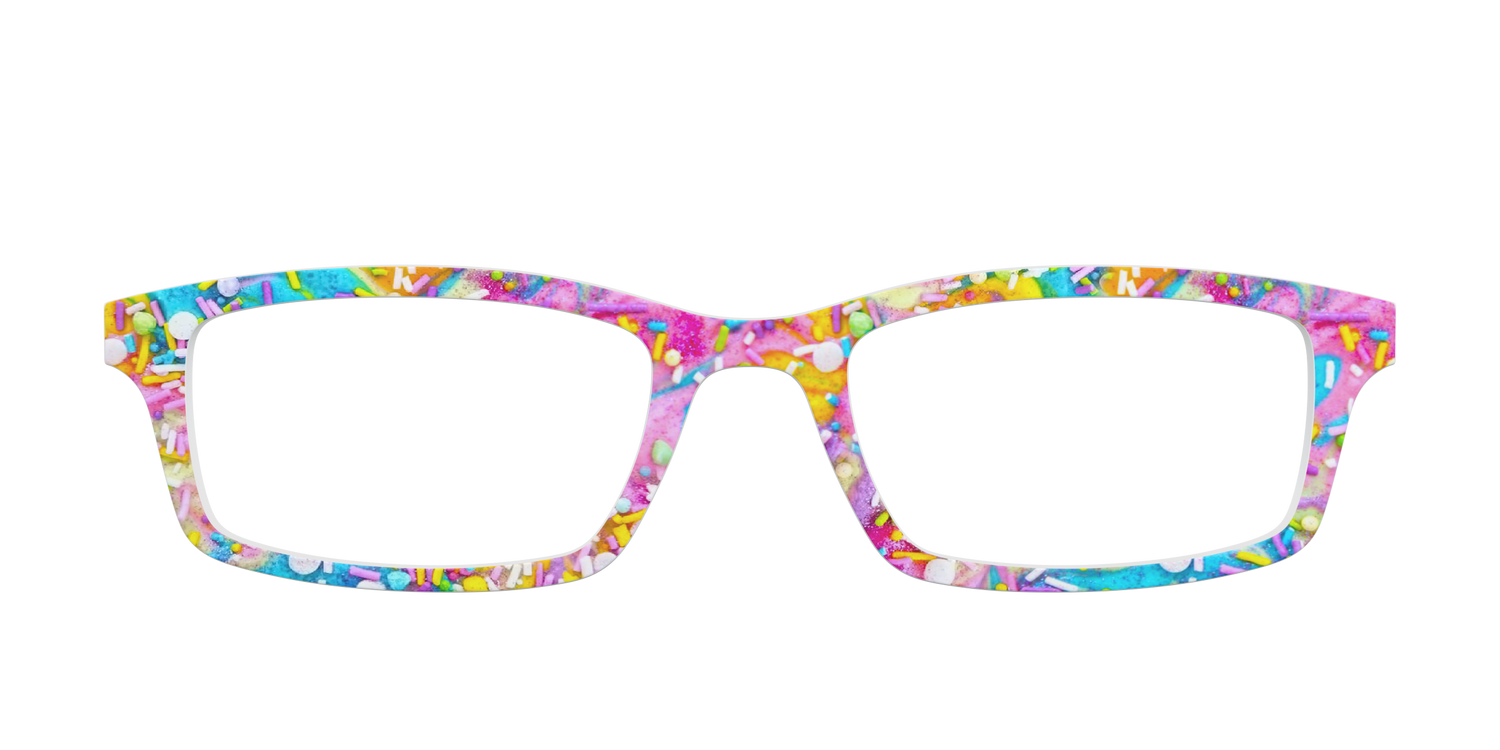 The Sprinkle Confetti - Front Top Image - Pair Eyewear