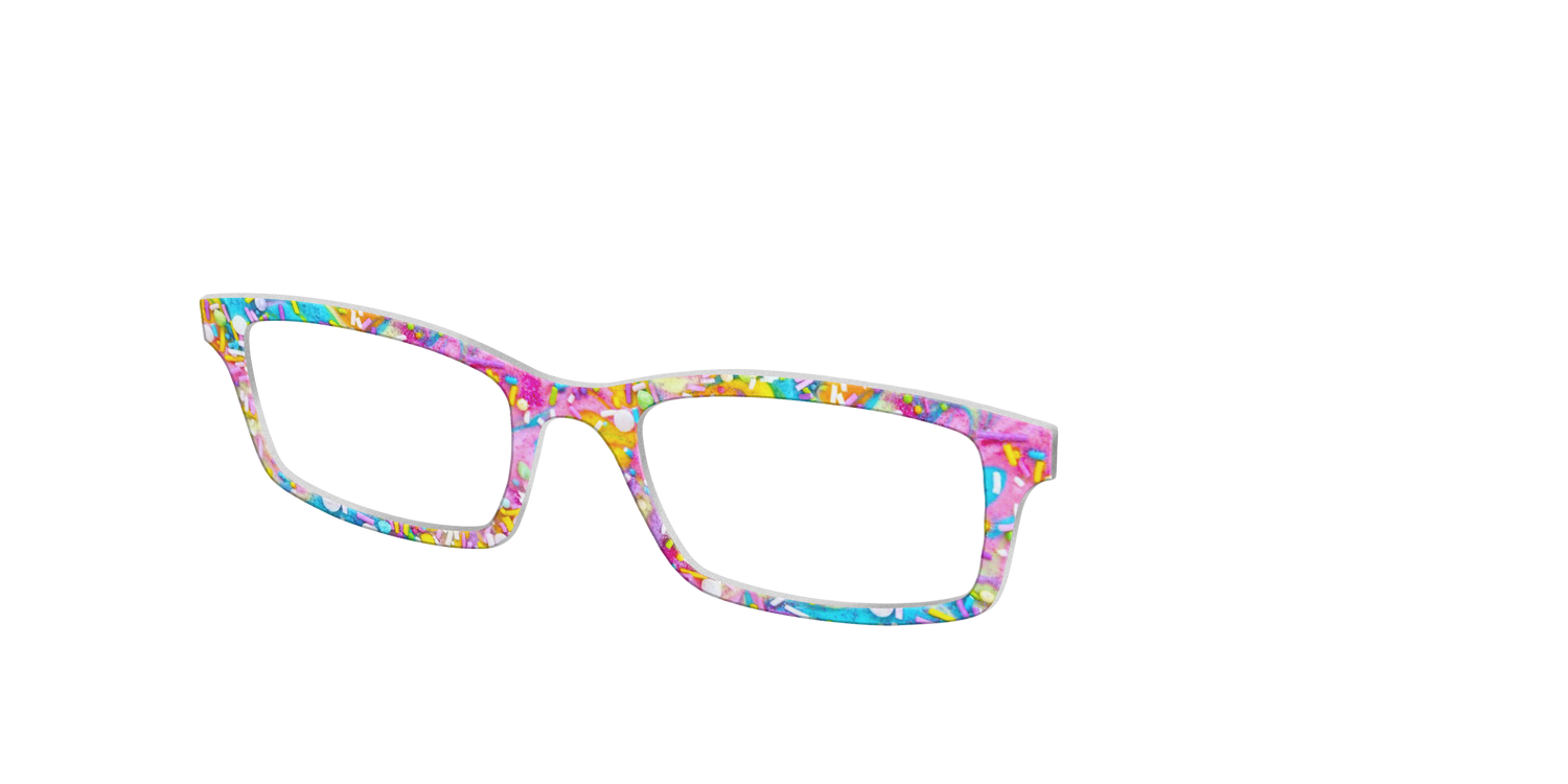 The Sprinkle Confetti - Angle Top Image - Pair Eyewear