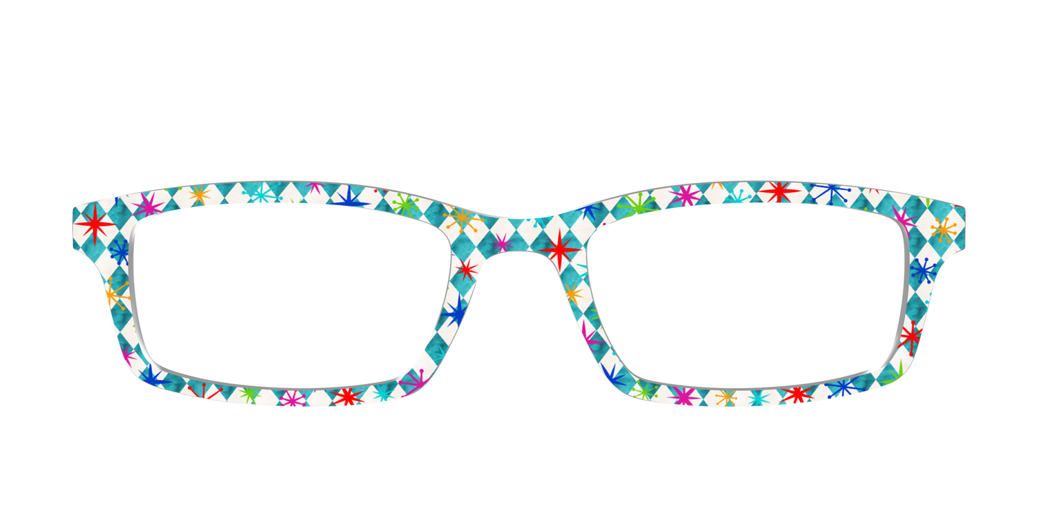 The Starburst Diamonds - Front Top Image - Pair Eyewear