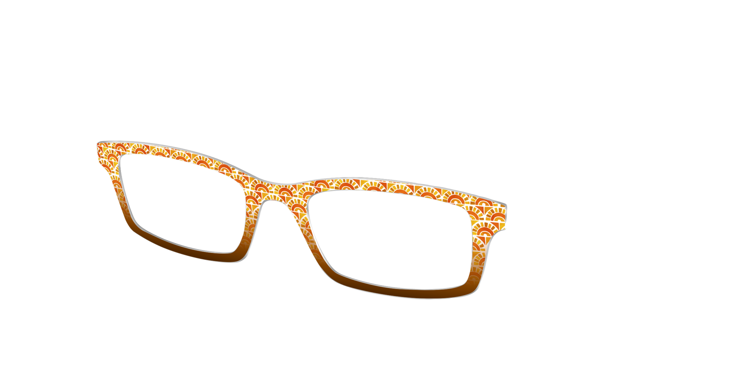 The Summer Sun Scallop - Angle Top Image - Pair Eyewear