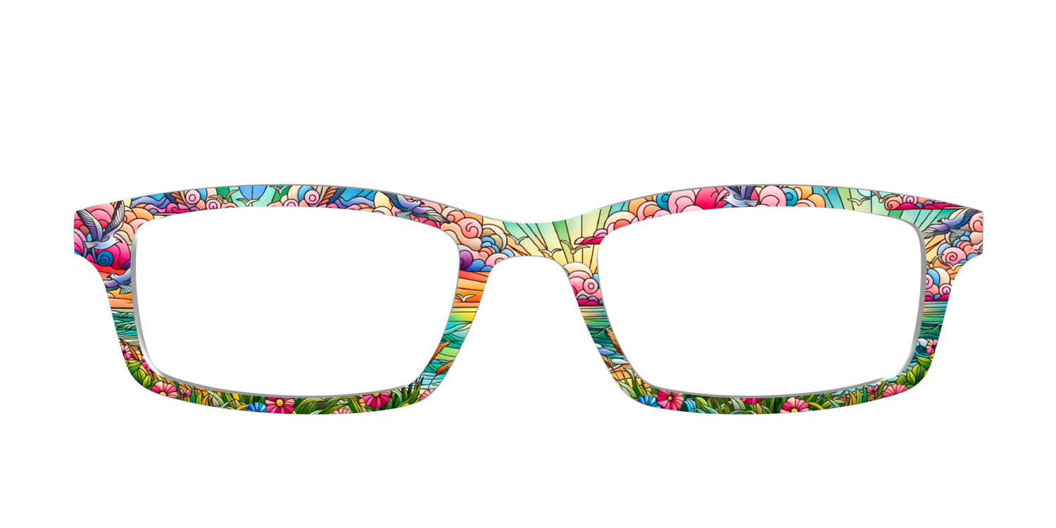 The Sun-Drenched Stained Glass - Front Top Image - Pair Eyewear
