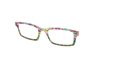 The Sun-Drenched Stained Glass - Angle Top Thumbnail - Pair Eyewear