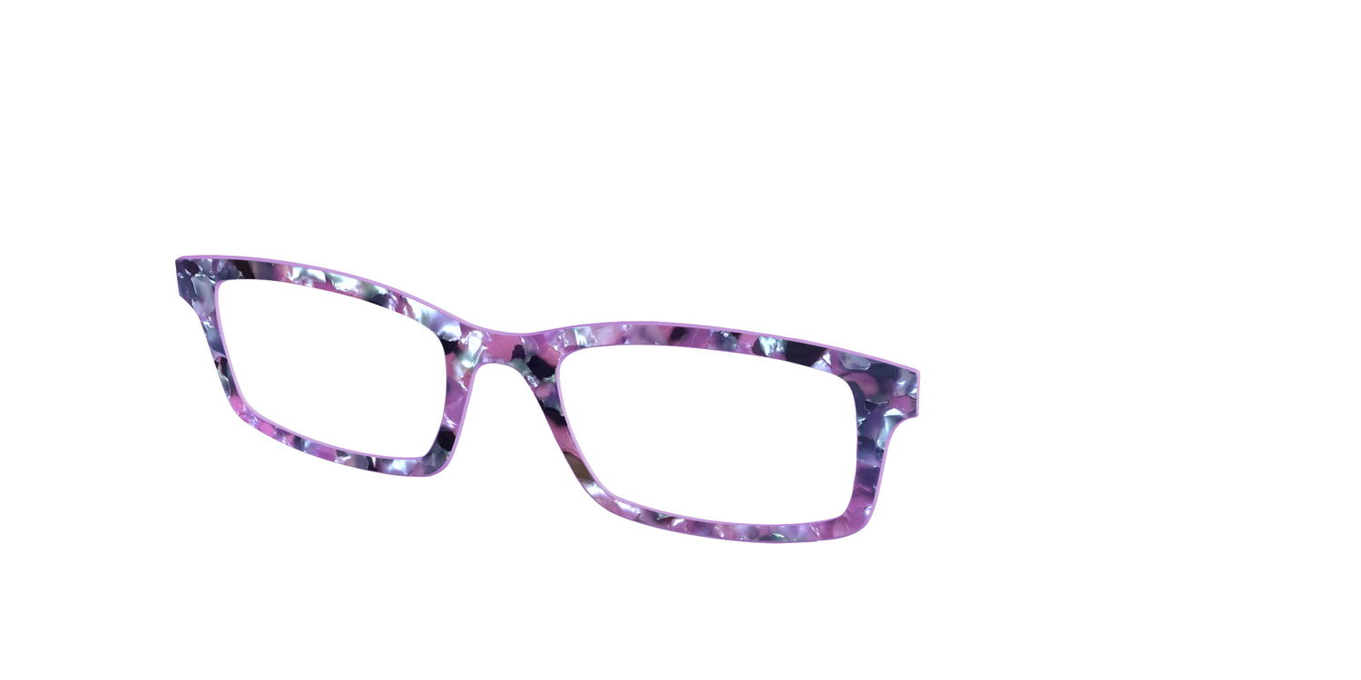 The Sunset Hibiscus Pearl Tortoise - Angle Top Image - Pair Eyewear