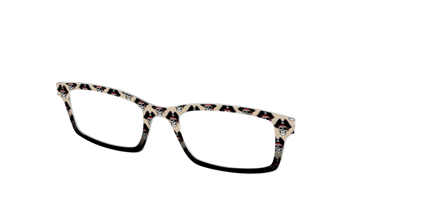 The Swashbuckling Skulls - Angle Top Image - Pair Eyewear