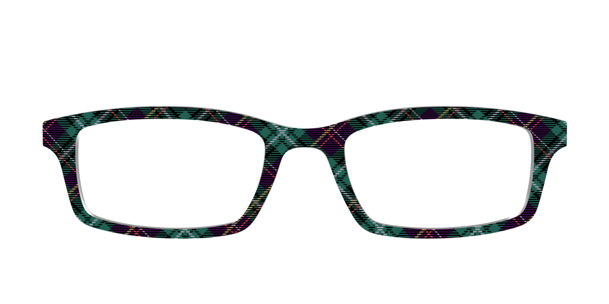 The Tall Tales Tartan - Front Top Image - Pair Eyewear