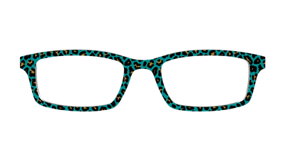The Teal Leopard - Front Top Thumbnail - Pair Eyewear