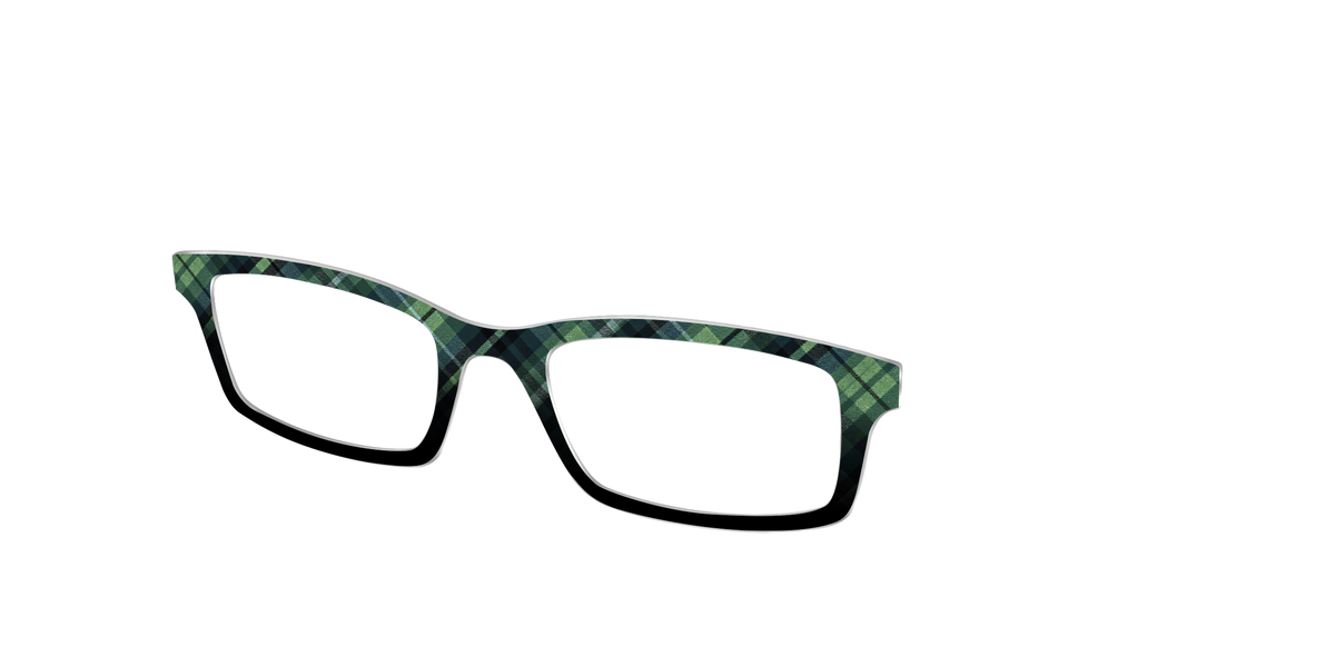 The Terra Tartan - Angle Top Image - Pair Eyewear