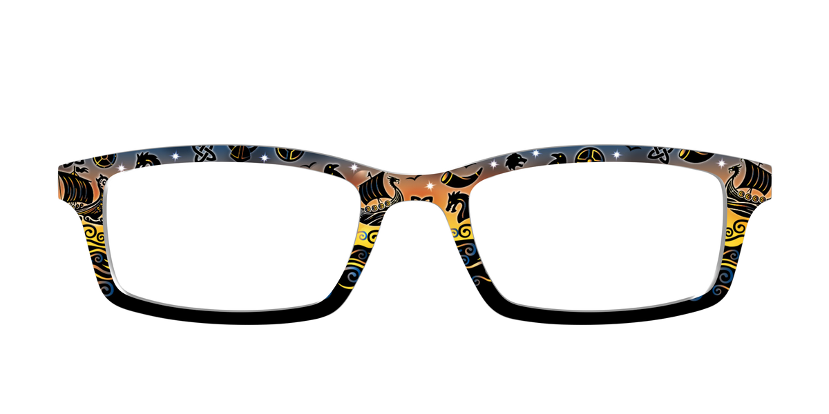 The Thunderous Waves After Dark - Front Top Image - Pair Eyewear