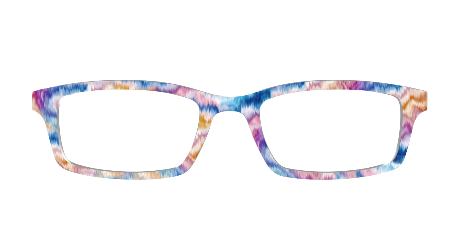 The Tide Pool Tie-Dye - Front Top Image - Pair Eyewear