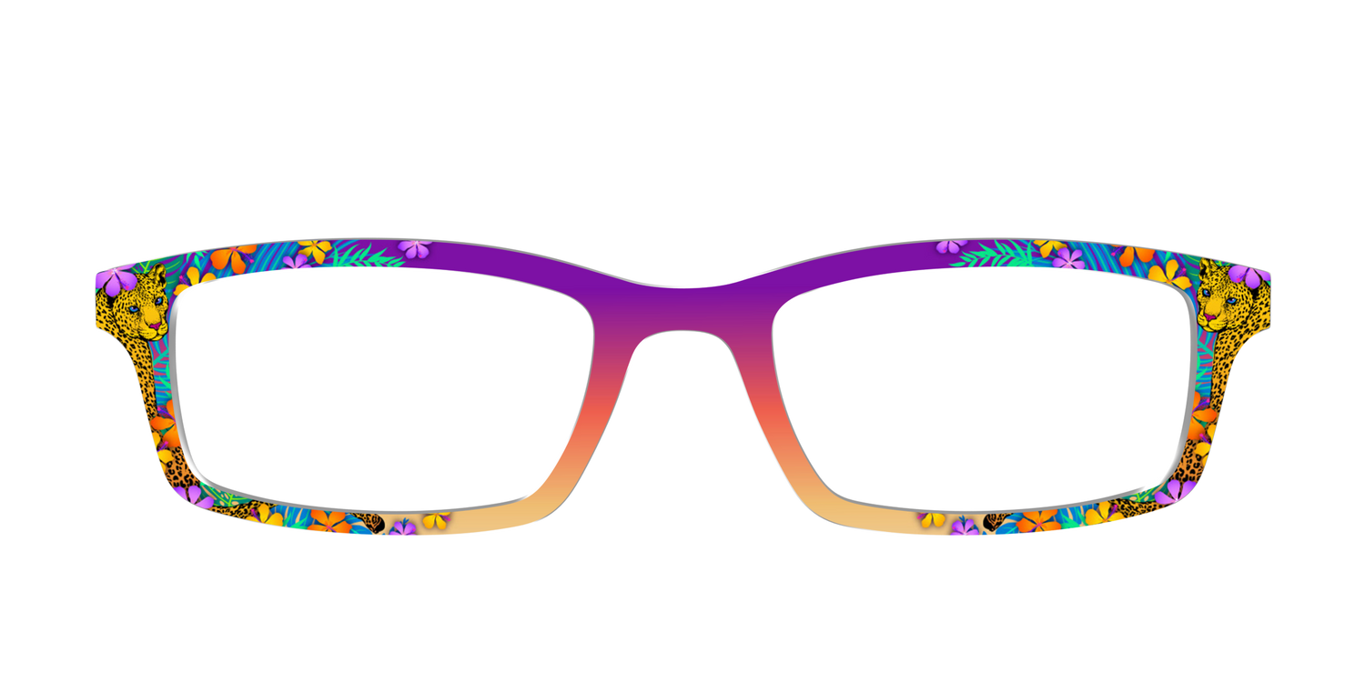 The Tropical Leopard - Front Top Image - Pair Eyewear