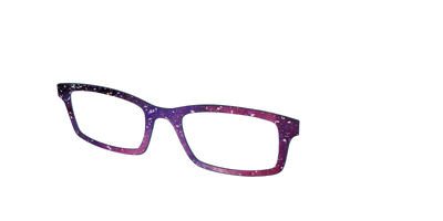 The Twilight Sky with Holographic Glitter - Angle Top Thumbnail - Pair Eyewear