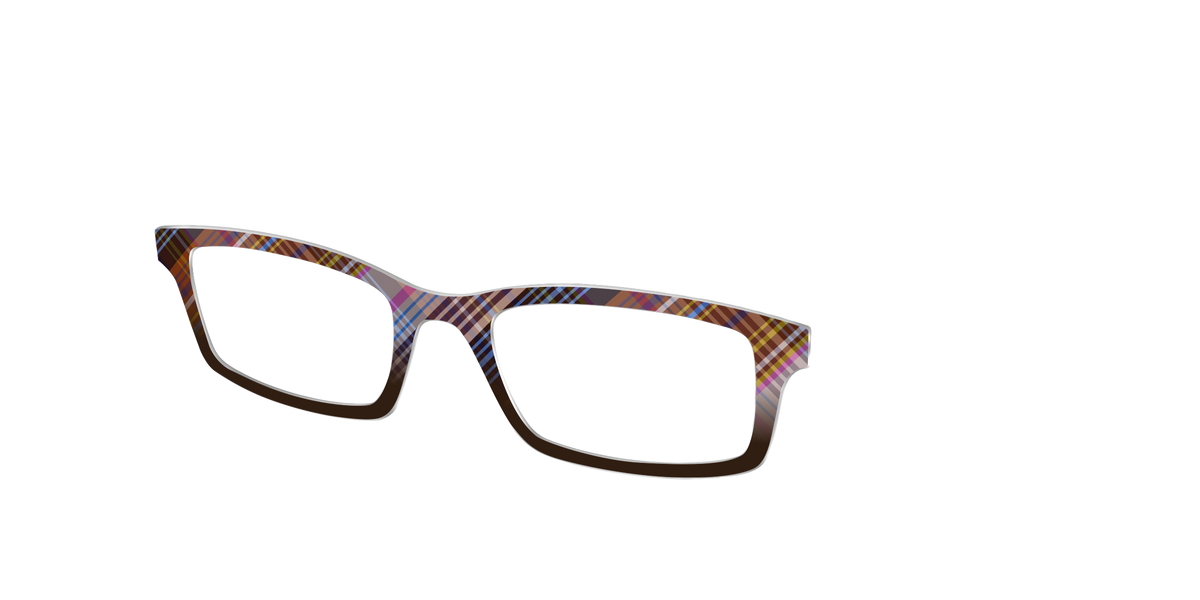 The Twill Tartan - Angle Top Image - Pair Eyewear