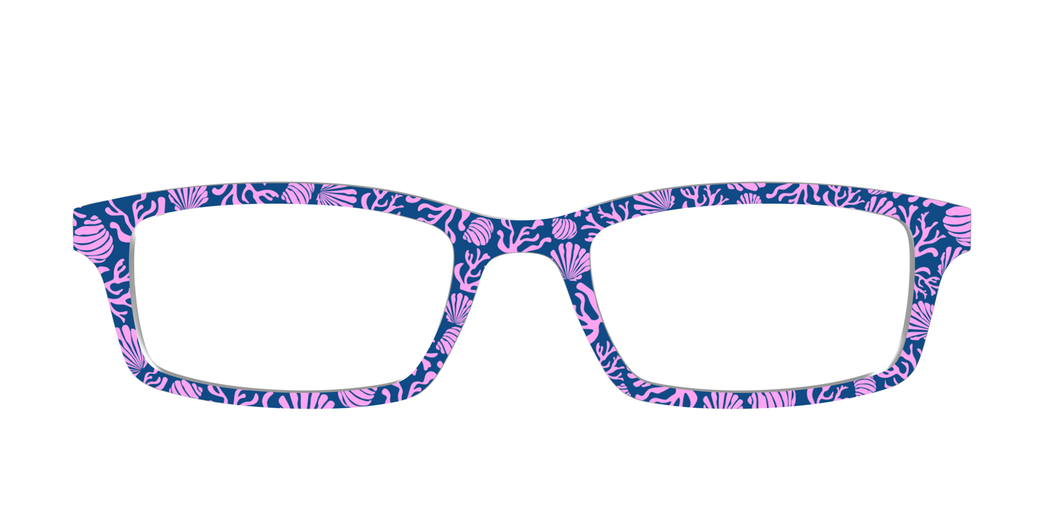 The Two-Toned Coral - Front Top Image - Pair Eyewear