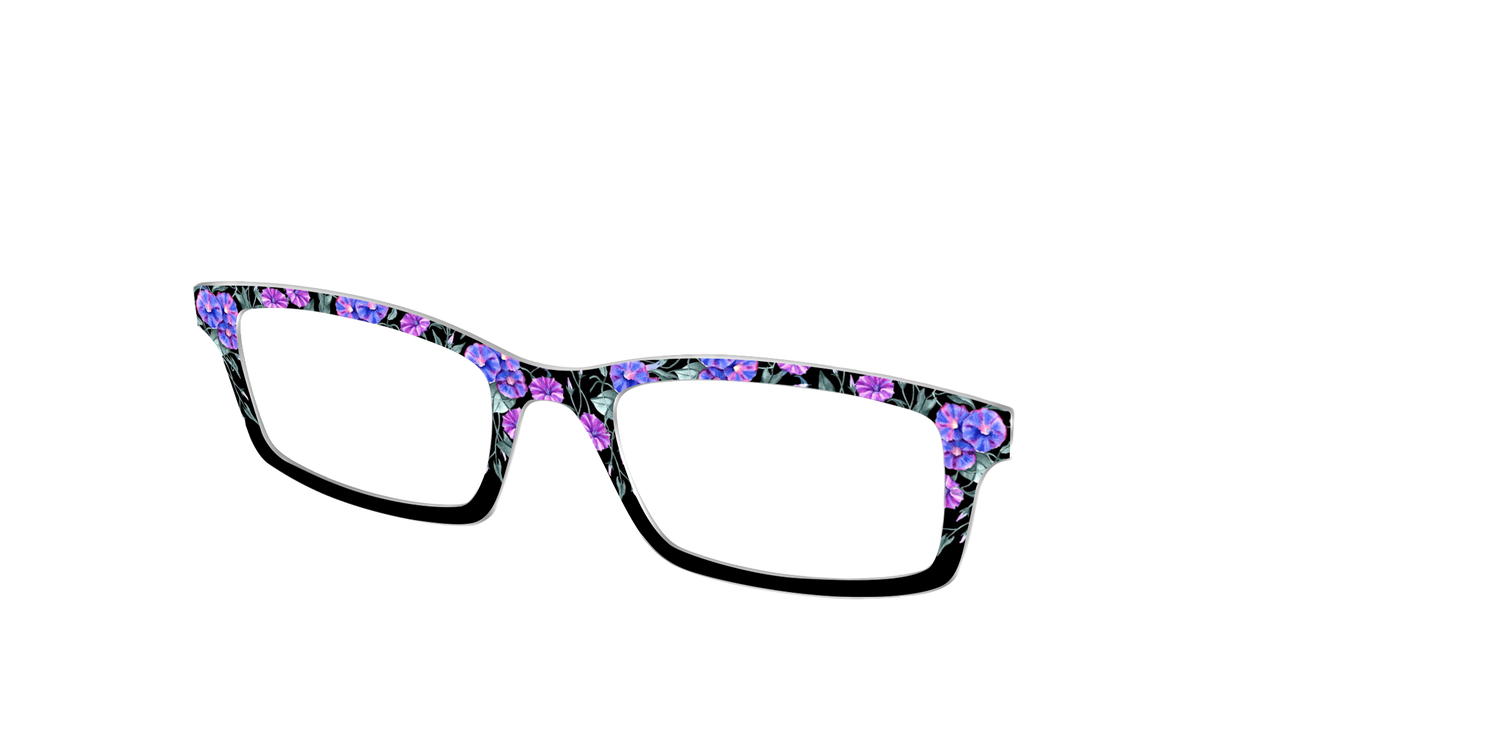 The Ultraviolet Blossoms - Angle Top Image - Pair Eyewear