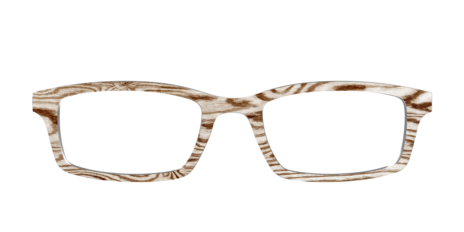 The Wavy Woodgrain - Front Top Image - Pair Eyewear